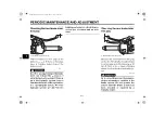 Предварительный просмотр 58 страницы Yamaha Tricity MW125 Owner'S Manual