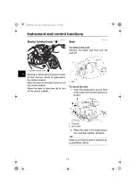 Предварительный просмотр 24 страницы Yamaha TT-R50E 2020 Owner'S Manual