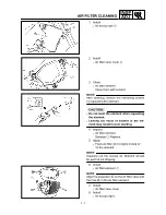 Предварительный просмотр 116 страницы Yamaha TTR90(M) Owner'S Service Manual