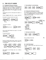 Предварительный просмотр 8 страницы Yamaha TX-216 Operations Directory