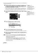 Preview for 78 page of Yamaha Tyros4 Owner'S Manual