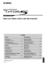 Yamaha Tyros5 Manual preview