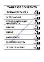 Preview for 7 page of Yamaha VINO YJ50RAP Service Manual