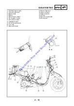 Preview for 41 page of Yamaha VINO YJ50RAP Service Manual