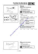 Preview for 66 page of Yamaha VINO YJ50RAP Service Manual