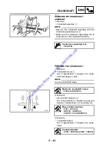 Preview for 162 page of Yamaha VINO YJ50RAP Service Manual