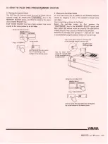 Preview for 8 page of Yamaha Vintage DX7 Special Edition ROM Performance Notes