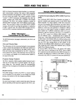 Предварительный просмотр 14 страницы Yamaha WX-11 Operation Manual