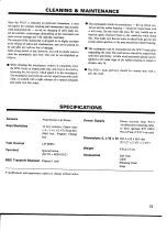 Предварительный просмотр 17 страницы Yamaha WX-11 Operation Manual