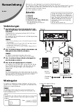 Preview for 4 page of Yamaha WXAD-10 Quick Manual