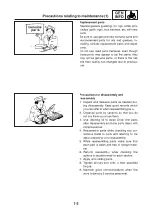 Preview for 8 page of Yamaha X0S Series Service Manual