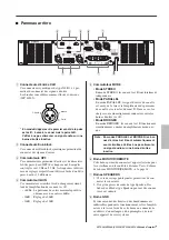 Предварительный просмотр 7 страницы Yamaha XP5000 Owner'S Manual