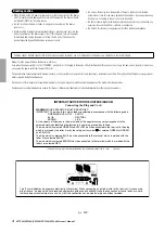 Предварительный просмотр 4 страницы Yamaha XP7000 Owner'S Manual