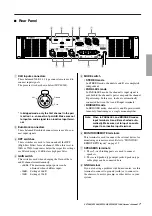 Предварительный просмотр 7 страницы Yamaha XP7000 Owner'S Manual