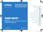 Yamaha XSR900 2022 Owner'S Manual предпросмотр