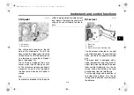 Предварительный просмотр 43 страницы Yamaha XSR900 2022 Owner'S Manual