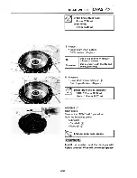 Предварительный просмотр 270 страницы Yamaha XT225C Service Manual