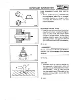 Предварительный просмотр 5 страницы Yamaha XTZ750 Service Manual