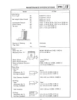 Предварительный просмотр 19 страницы Yamaha XTZ750 Service Manual