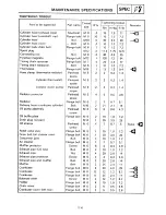 Предварительный просмотр 22 страницы Yamaha XTZ750 Service Manual