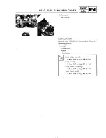 Предварительный просмотр 57 страницы Yamaha XTZ750 Service Manual