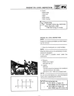 Предварительный просмотр 74 страницы Yamaha XTZ750 Service Manual