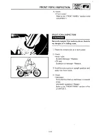 Предварительный просмотр 95 страницы Yamaha XTZ750 Service Manual