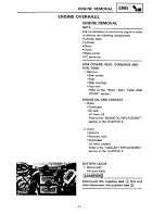 Предварительный просмотр 110 страницы Yamaha XTZ750 Service Manual