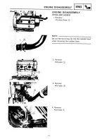 Предварительный просмотр 118 страницы Yamaha XTZ750 Service Manual