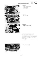 Предварительный просмотр 128 страницы Yamaha XTZ750 Service Manual