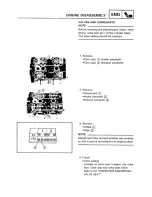 Предварительный просмотр 135 страницы Yamaha XTZ750 Service Manual