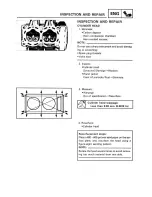 Предварительный просмотр 137 страницы Yamaha XTZ750 Service Manual