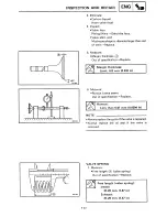 Предварительный просмотр 142 страницы Yamaha XTZ750 Service Manual