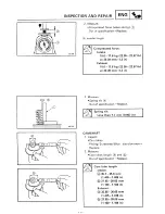 Предварительный просмотр 143 страницы Yamaha XTZ750 Service Manual