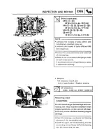 Предварительный просмотр 208 страницы Yamaha XTZ750 Service Manual