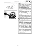 Предварительный просмотр 209 страницы Yamaha XTZ750 Service Manual