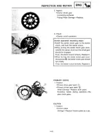 Предварительный просмотр 211 страницы Yamaha XTZ750 Service Manual