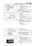 Предварительный просмотр 212 страницы Yamaha XTZ750 Service Manual