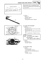 Предварительный просмотр 215 страницы Yamaha XTZ750 Service Manual