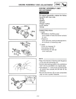 Предварительный просмотр 217 страницы Yamaha XTZ750 Service Manual