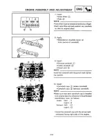 Предварительный просмотр 220 страницы Yamaha XTZ750 Service Manual