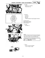 Предварительный просмотр 241 страницы Yamaha XTZ750 Service Manual