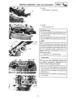 Предварительный просмотр 243 страницы Yamaha XTZ750 Service Manual