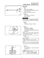 Предварительный просмотр 280 страницы Yamaha XTZ750 Service Manual