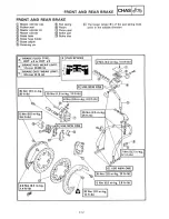 Предварительный просмотр 289 страницы Yamaha XTZ750 Service Manual