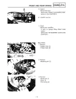 Предварительный просмотр 293 страницы Yamaha XTZ750 Service Manual