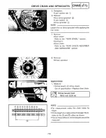 Предварительный просмотр 343 страницы Yamaha XTZ750 Service Manual