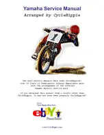 Yamaha XVS13AW(C) Service Manual preview