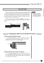 Preview for 16 page of Yamaha yahama PSR - 520 Owner'S Manual