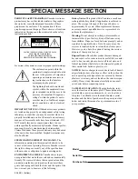 Предварительный просмотр 2 страницы Yamaha YDP-113 Mode D'Emploi